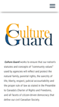 Mobile Screenshot of cultureguard.com